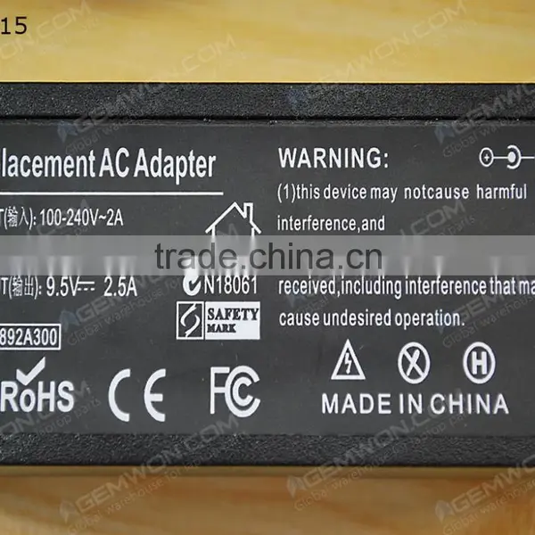 High Copy Laptop AC Power Adapter for Asus 9.5V 2.5A 4.8*1.7mm 22W photo-3
