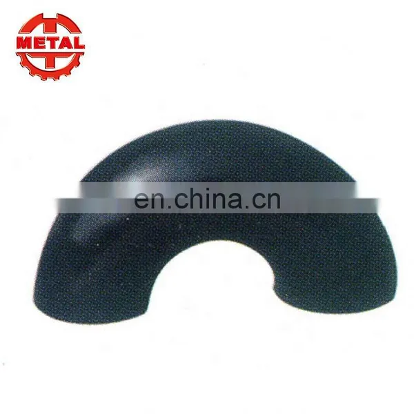 Top Quality 30 Inch Black Carbon Steel Pipe Nipple/180 Degree Elbow photo-5