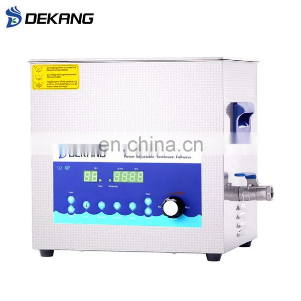 10L Ultrasonic Cleaning Equipment Dual Frequency Power Adjustable photo-2