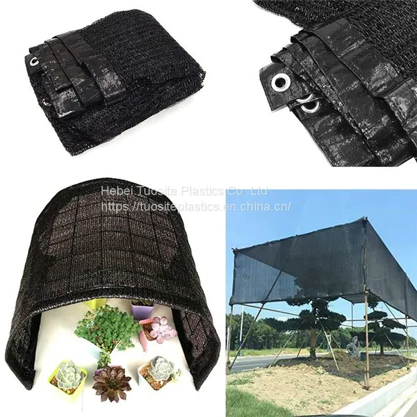 100% Virgin Hdpe Black Sun Shade Net Shading Net Knitted Netting For Green House photo-5