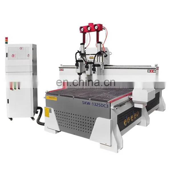 Wood Metal Acrylic Engraving Cutting Carving Milling Router Atc CNC Machine for Door Furniture Cabinet MDF Plywood Working photo-3