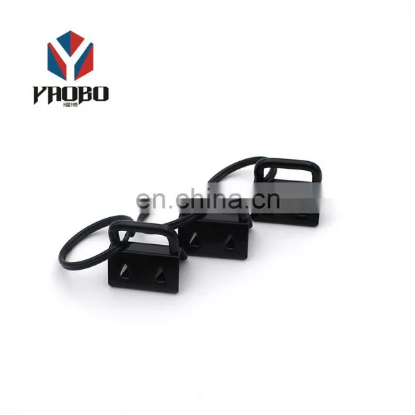 Cheap Factory Price Plated Custom Tail Clip Rainbow Metal Key Fob Hardware For Sale photo-4