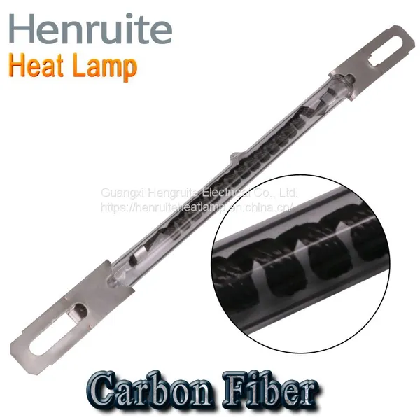 570mm 1500w Carbon Fiber Heating Lamp Mediumwave Infrared Heater Lamp photo-5