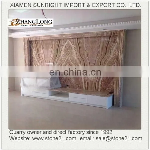 Backlit /Back Lighting Honey Yellow Wood Vein Onyx Slab photo-4