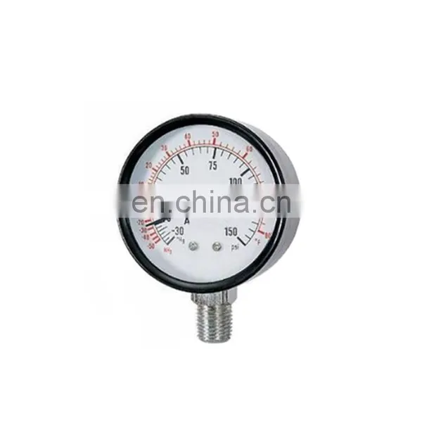HOT SELL Factory Price Customization Shockproof Type Stainless Steel Copper Pressure Gauge photo-4