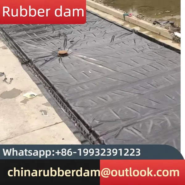 Rubber Dam, River Channel, Reservoir, Gas Shield Dam, Water Filled Seamless Water Blocking Rubber Water Gate photo-5