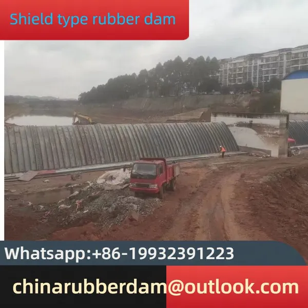 Supply of Trapezoidal Variable Diameter Rubber Inflatable Core Mold Airbags, Spot Sales, Production and Installation of Gas Shield Dams photo-4