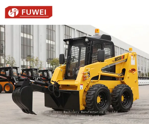 FUWEI MANUFACTURIING TOP QUALITY MULITI-FUNCTION SKID STEER LOADER LIKE BOBCAT photo-3