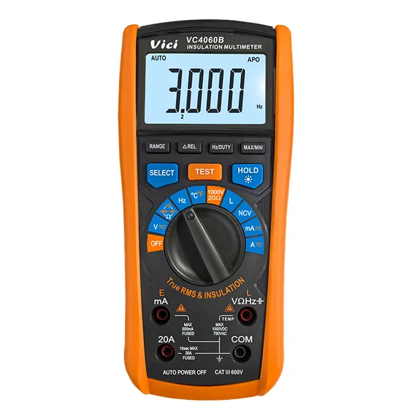 Виксиметр 2-IN-1 VC4060B Изоляционный тестер мультиметр