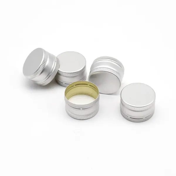 Customized 28mm ROPP Aluminum Bottle Cap - Non-Fillable, Suitable for Glass Bottles photo-2