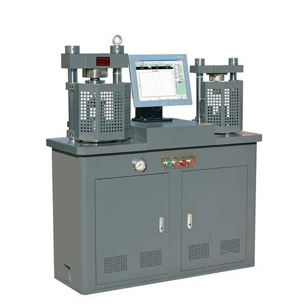 YAW-300G 30Ton 300KN Computerized Mortar Cement Concrete Cubes Flexural and Compression Testing Machine photo-3