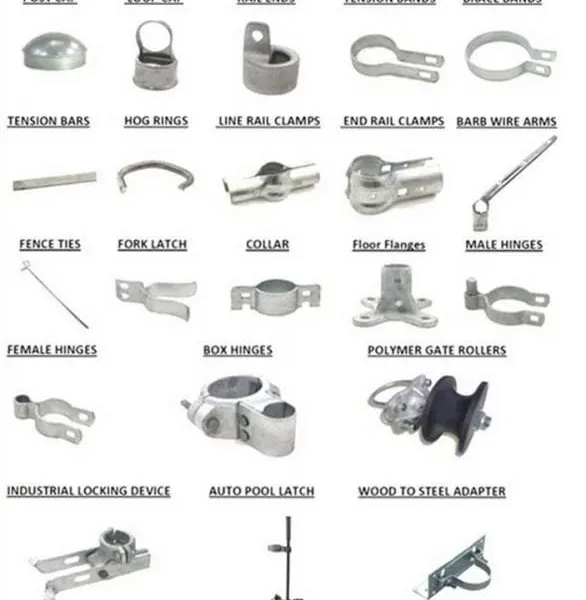 Fence Accessory Steel Clips for Round Post