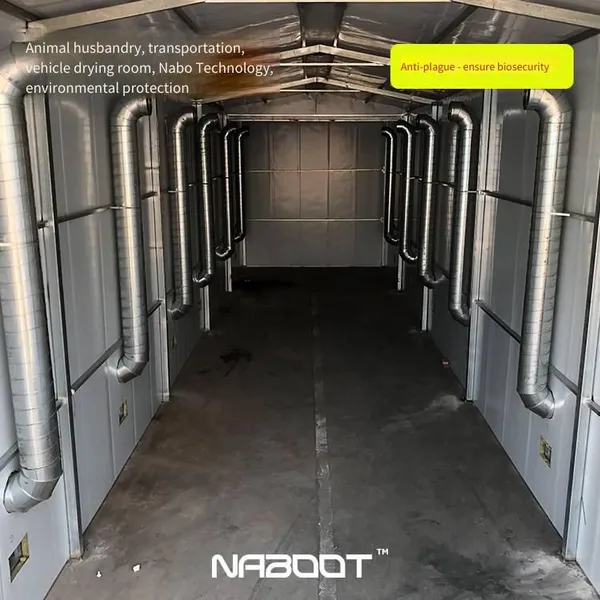 Vehicle Drying and Disinfection System for Pig Farms, Nabo Vehicle Drying Room, Drying and Disinfection of Pig Trucks photo-3