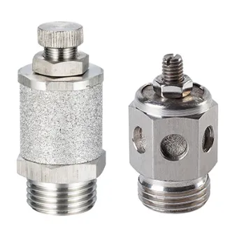 Stainless Steel Throttle Valve Flat Head Muffler photo-5