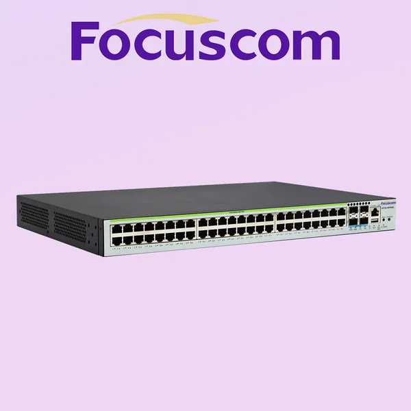 L3 Managed PoE Switch 48-Port Gigabit Ethernet Network Switch With 4x10G SFP+ Uplinks High-Performance Enterprise Switch Focus S5710-48TP4SX photo-2
