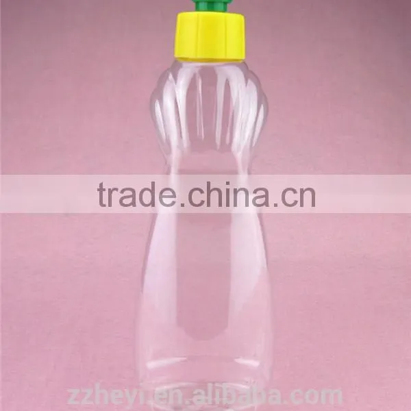 26.1oz 740ml and 14.1oz 400ml Clear Plastic Dish-washing Detergent Bottle Quality Choice