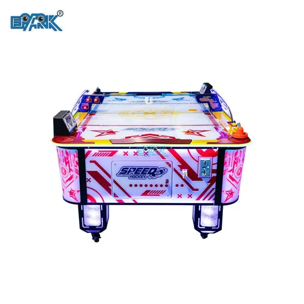 Air Hockey Table Dazzling Hockey Commercial 2 Player Sports Game With Electronic Scoring for Arcades FECs and Shopping Malls photo-5