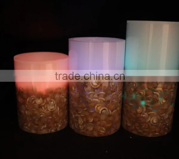 Pillar Shape Remote Control LED Christmas Candle Quality Choice photo-3