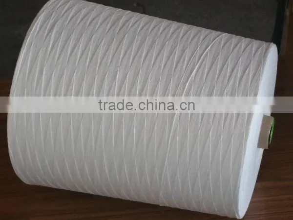 100% Polyester Knotless Spun Virgin Yarn Raw Pattern 12s4 photo-5