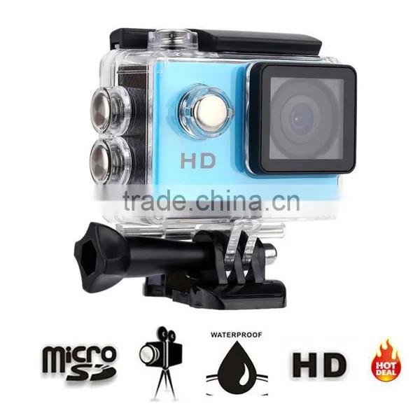 2016 Hot Selling 720P HD SJ4000 A7 Sport DV Action Camera Diving 30M Waterproof 2inch Screen photo-2