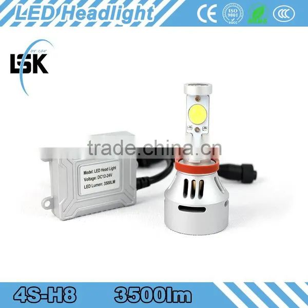 HIGH POWER Light 35w 4S Led Headlights Single BEAM 3500LM h4 Fog Light Led With Two Years Warranty photo-2