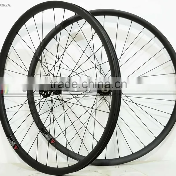 Mountain Bike Hookless XC Offset Tubeless Ready Wide 30mm Carbon Wheelset Clincher Pro 29" Mtb Carbon Asymmetrwheel photo-5