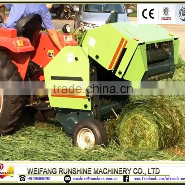 15kgs Bale Machine Mini Round Hay Baler Supplier's Choice photo-2