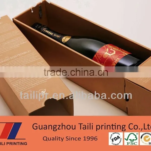 Factory Supply Disposable Wine Carton Box photo-2