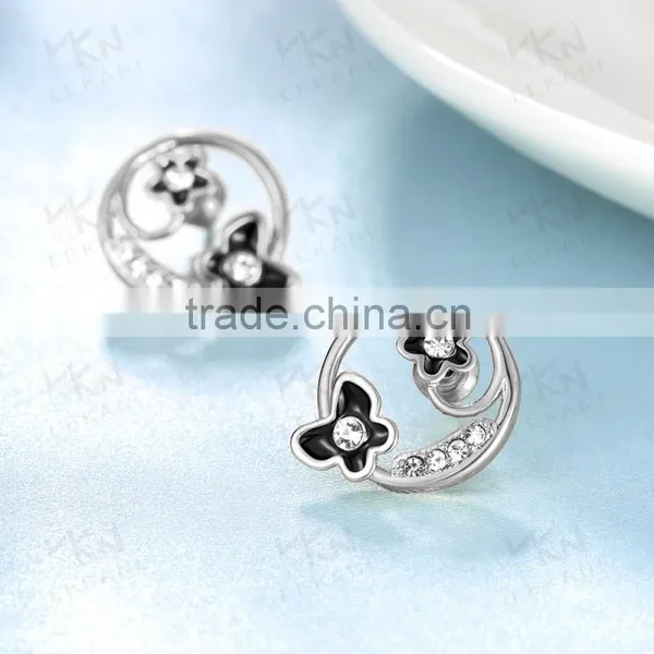 Factory 18K Gold Plated Flower Pattern Women Vintage Tribal Flower Earring photo-6