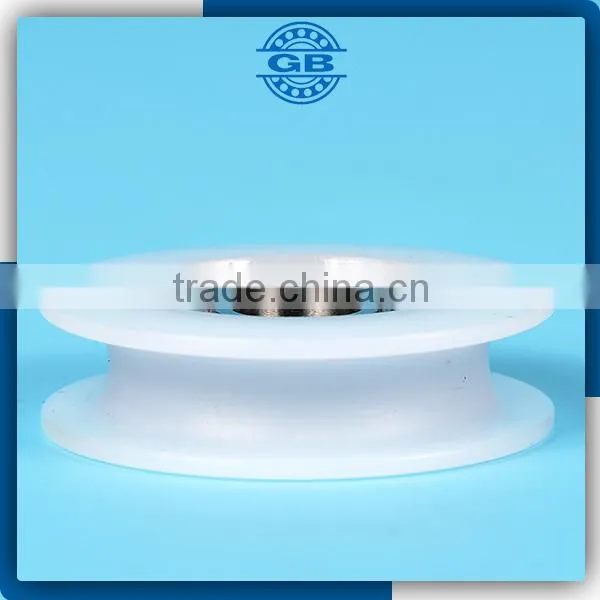 Sliding Window and Door Plastic U Groove Nylon Bearing Pulley photo-2