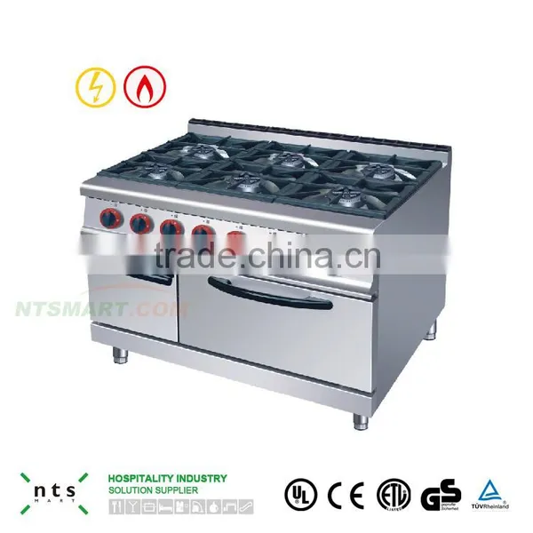 Restaurant Gas Burners(6 Burners) With Electric Oven photo-3