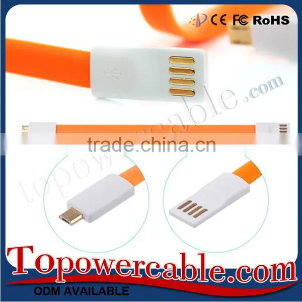 Portable Wrist Usb Data Cable Micro 2.0 Charging Cable For Android Phone photo-5