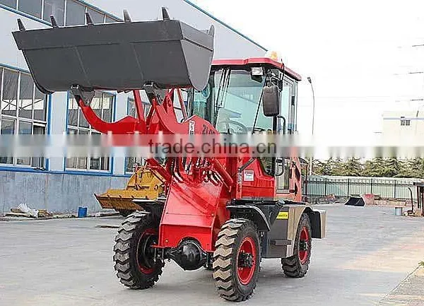 0.8ton Mini Loader 4WD Attachments Slasher,log Splitter,auger,tiller,blade photo-5