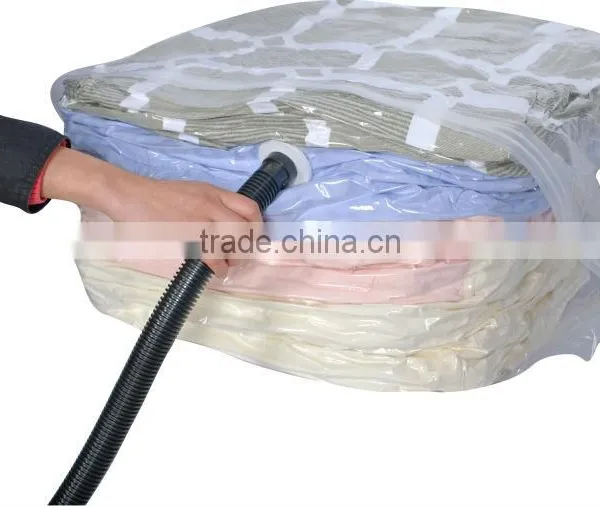 Vacuum Storage Bag With Side Zipper