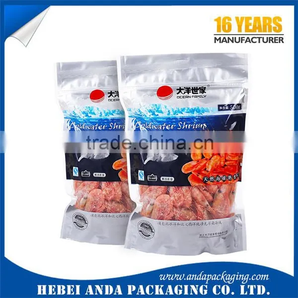 Plastic Packaging Material for Frozen Sea Food/ Plastic Frozen Food Packing Roll Film Printing photo-4