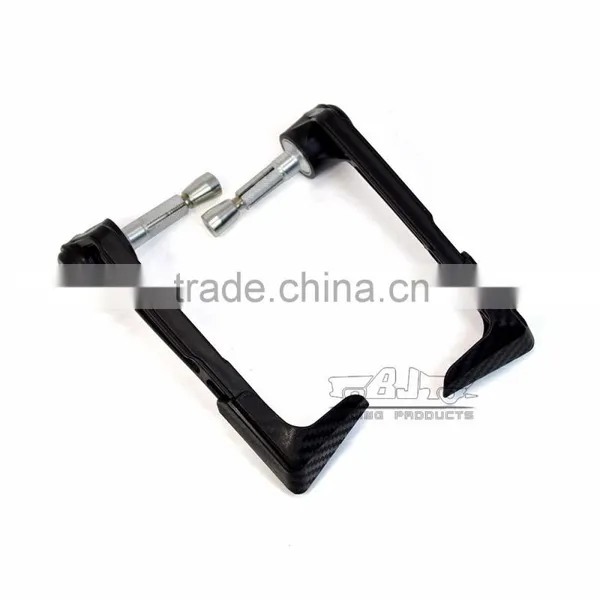 BJ-LG-004 Black Bent Style Plastic Motorcycle Brake Lever Guard photo-2
