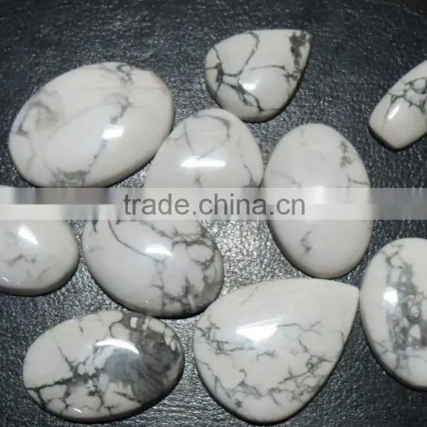 Natural Howlite AAA Grade Gemstone Cabochons photo-6