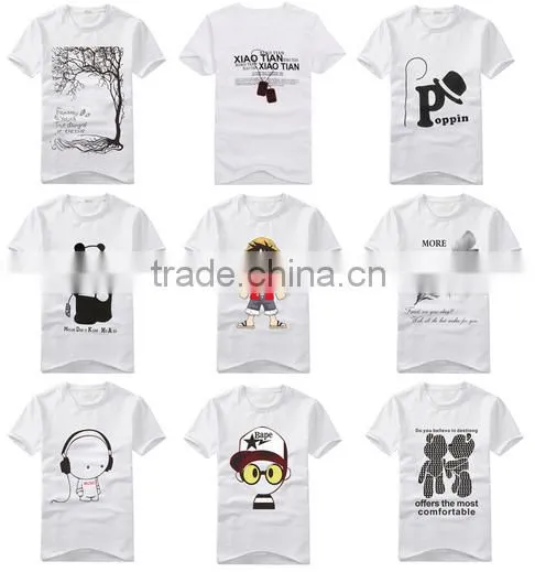 Organic Cotton T-shirt Printed Love Couple T-shirt Design photo-4