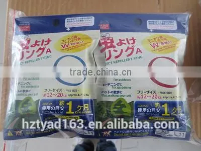 EVA resin high effective Anti-mosquito repellent ring.