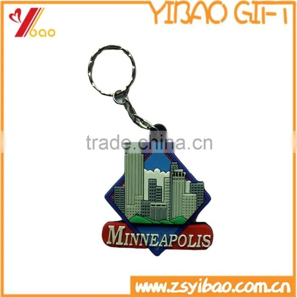 Wholesale Promotional Silicone Key Chain, Customized PVC Keychain photo-2