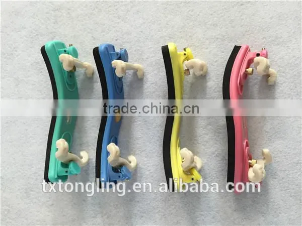 Pink Colorful Violin Shoulder Rest 4/4 Size photo-4