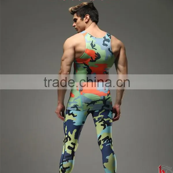 Wholesale Mens Custom-made Performance Sleeve Less Compression Shirt,compression Wear for Man Fitness