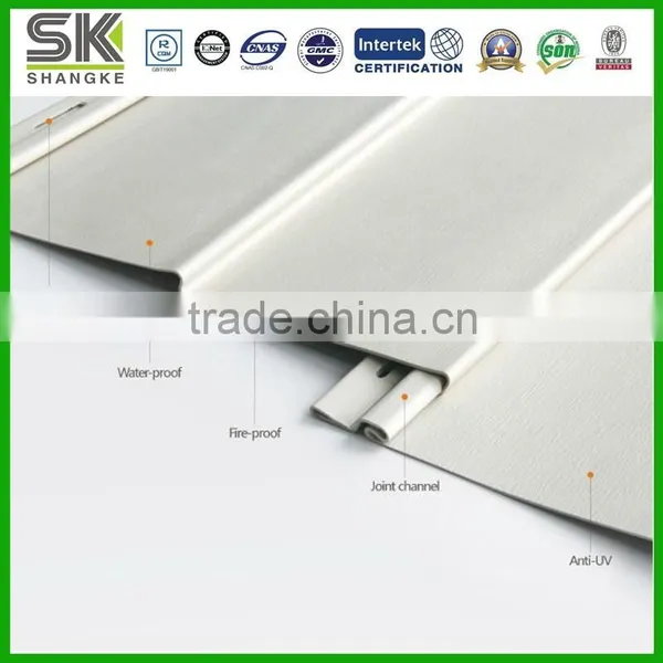 Modern Decorative Exterior Wall Siding Panels J Channel photo-5