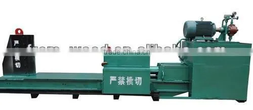 Wood splitting machine