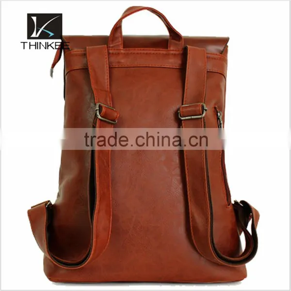 New Arrival PU Leather Backpack Hiking Backpack 2016 photo-2