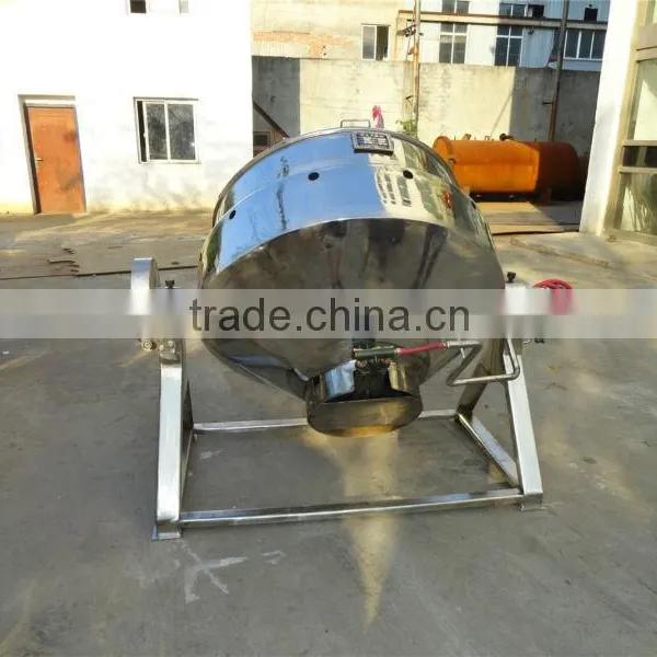 Tiling Gas Heating Jacketed Kettle With Mixer photo-3