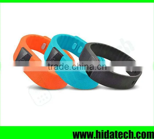 Hot Selling Fashion Smart Stainless Steel LED Bracelet Wristband Pedometer for Promotion Gifts photo-2