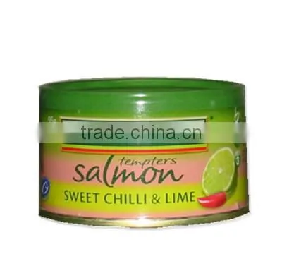 Hight Quality Skinless and Boneless Canned Salmon With Brine photo-2