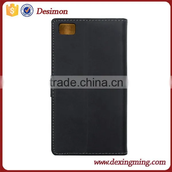 China Manufacturer Wallet Leather Case for Xiaomi Mi3 Back Cover photo-3