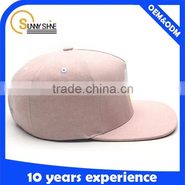 Custom 5 Panel Snapback Caps Stitching Patch Snapback Hats photo-3